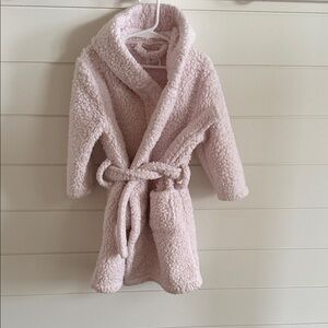 Pottery Barn Kids 2-3T Cozy Pink Sherpa Robe